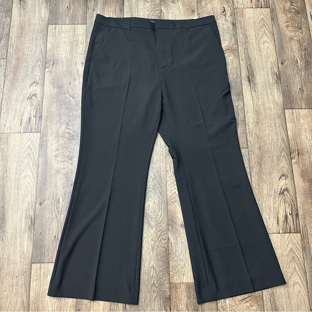 Banana Republic Sculpted Stretch Pants Trousers Womens Size 20 Black
